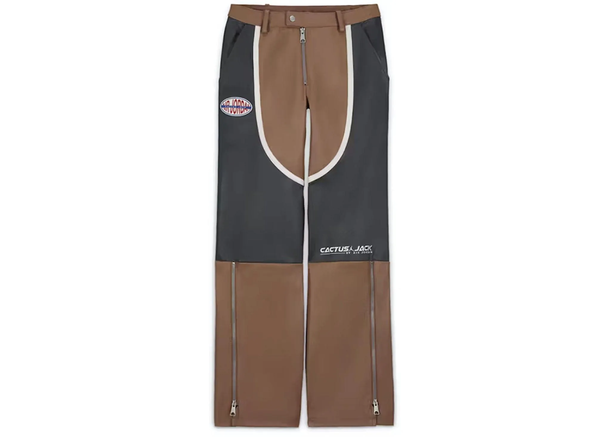 Jordan x Travis Scott Cactus Jack Women's Leather Pants Archaeo Brown (W)
