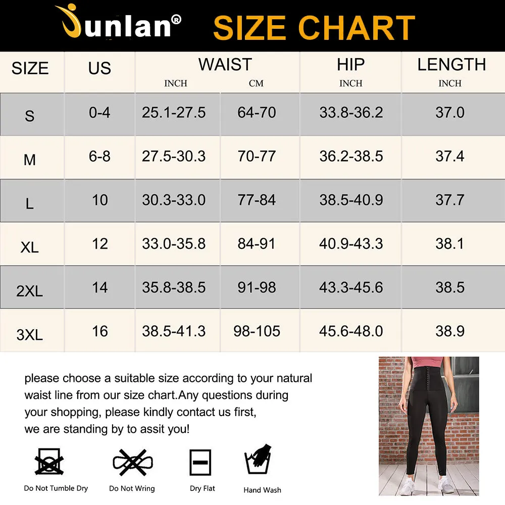 Junlan Women Hot Thermo Sweat Sauna Leggings