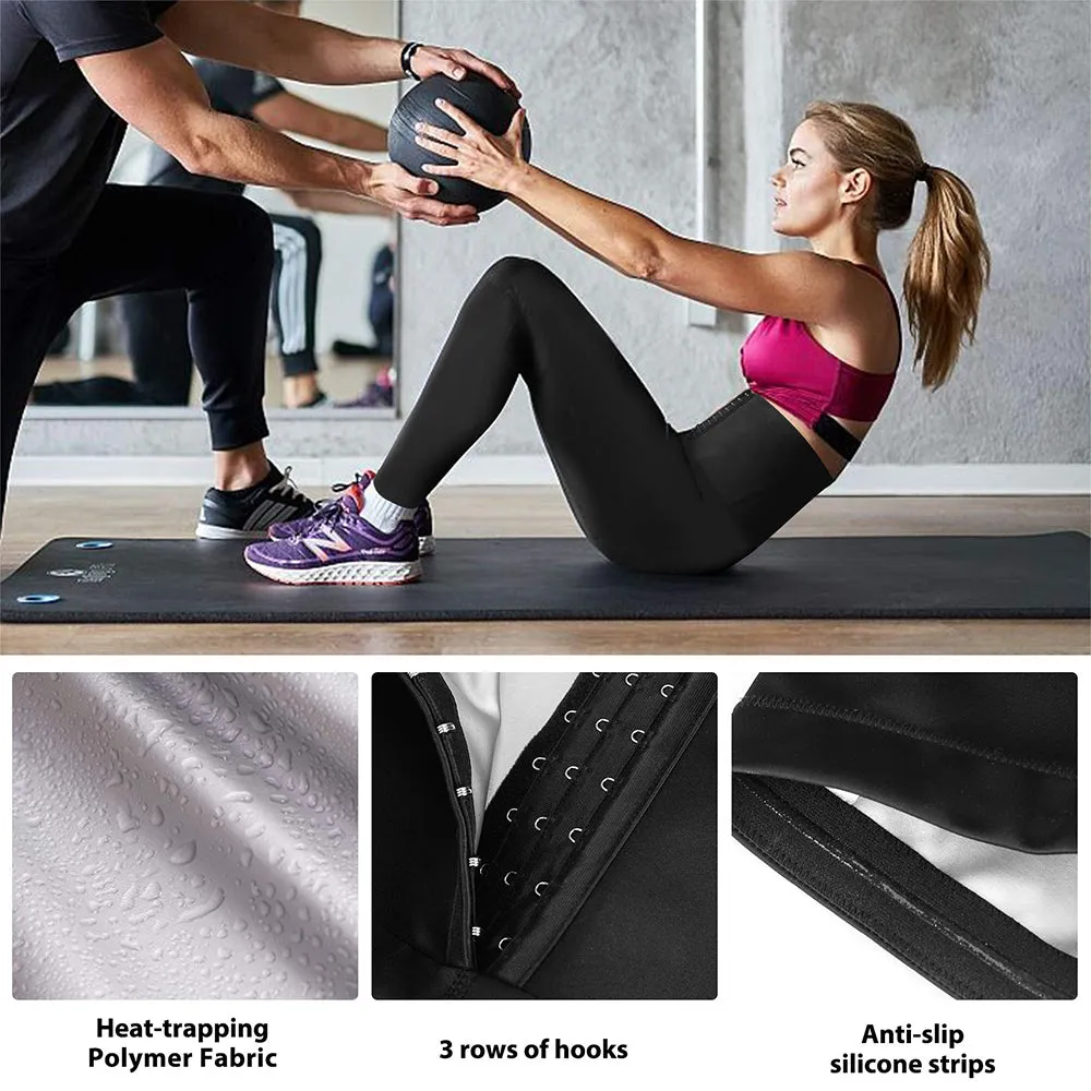 Junlan Women Hot Thermo Sweat Sauna Leggings