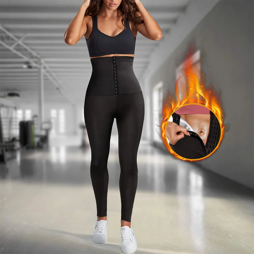 Junlan Women Hot Thermo Sweat Sauna Leggings