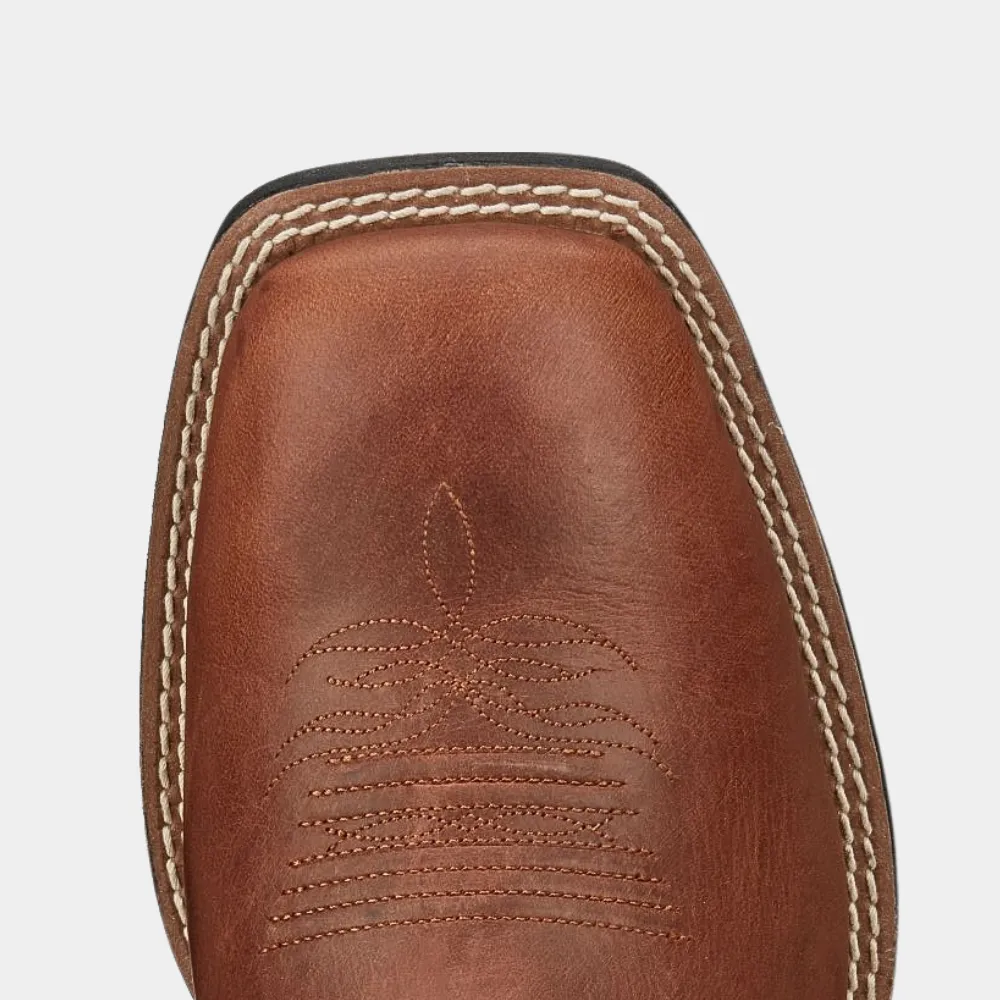 Justin Men's EE Canter Square Toe Western Cowboy Boots