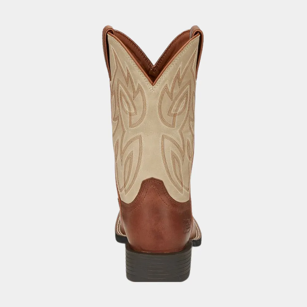 Justin Men's EE Canter Square Toe Western Cowboy Boots