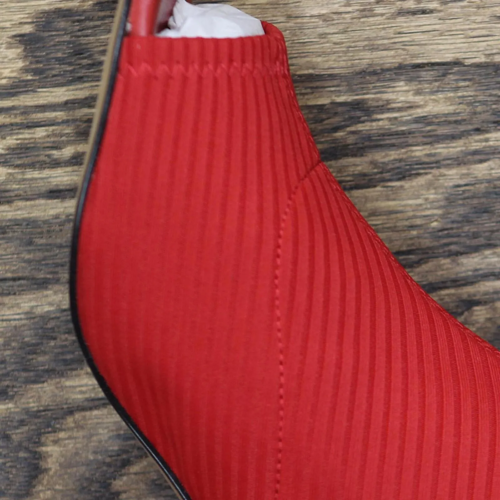 Katy Perry Womens Vintage Fabric Block Heels 1673d5573cc929 Red 6.5M