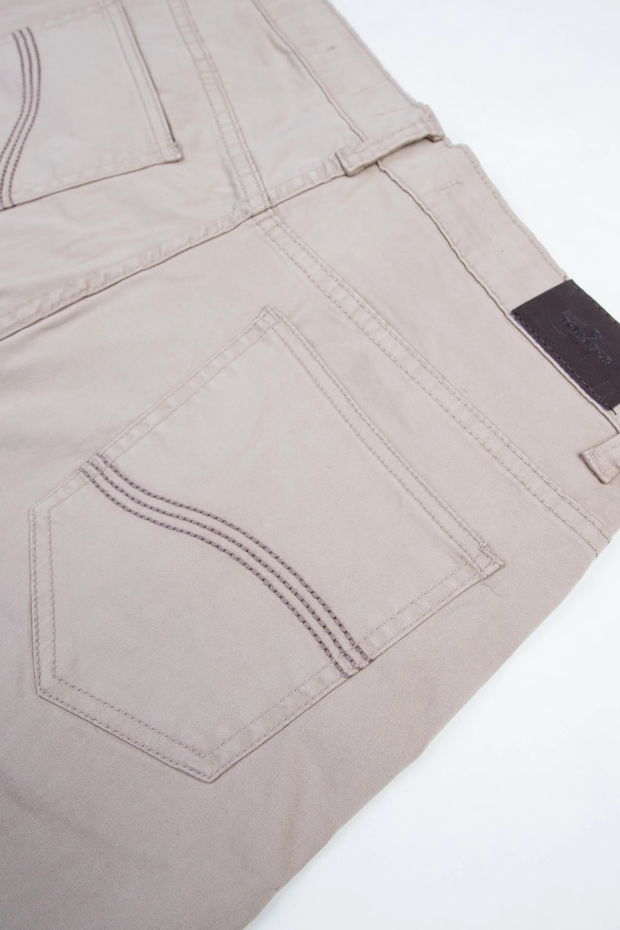 Khaki Cotton Pants