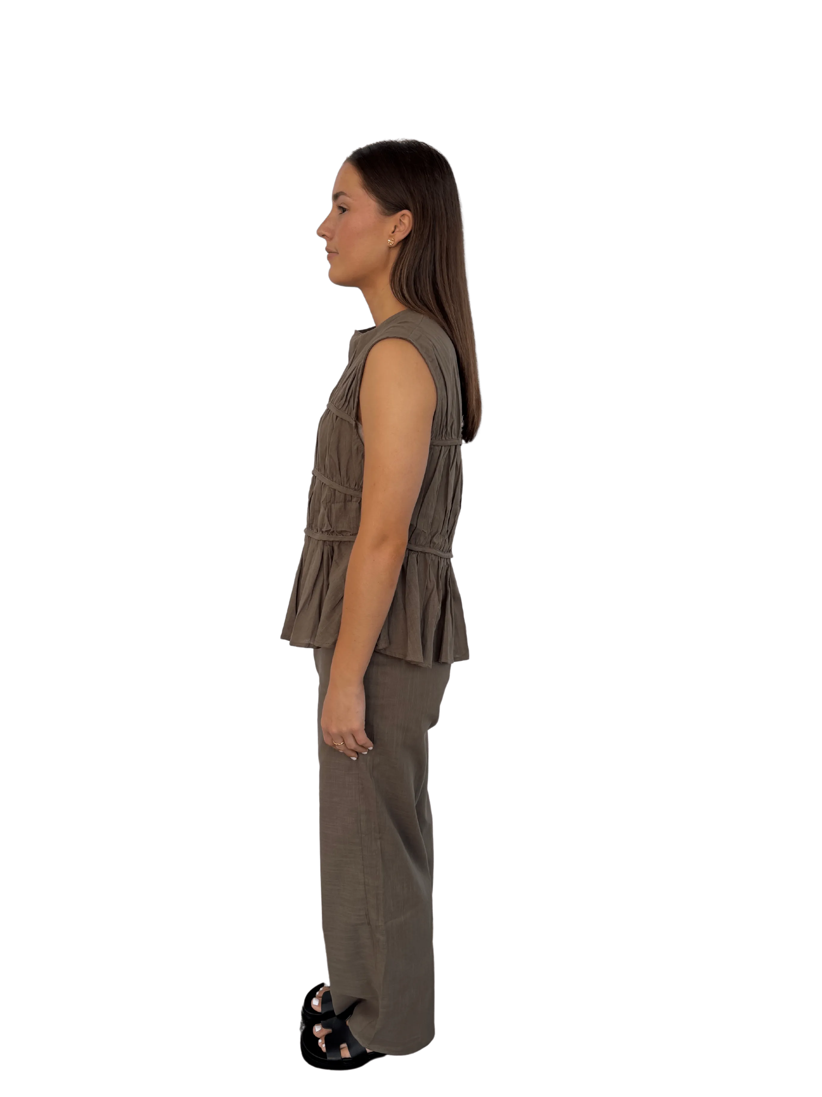 Khaki Pant Set