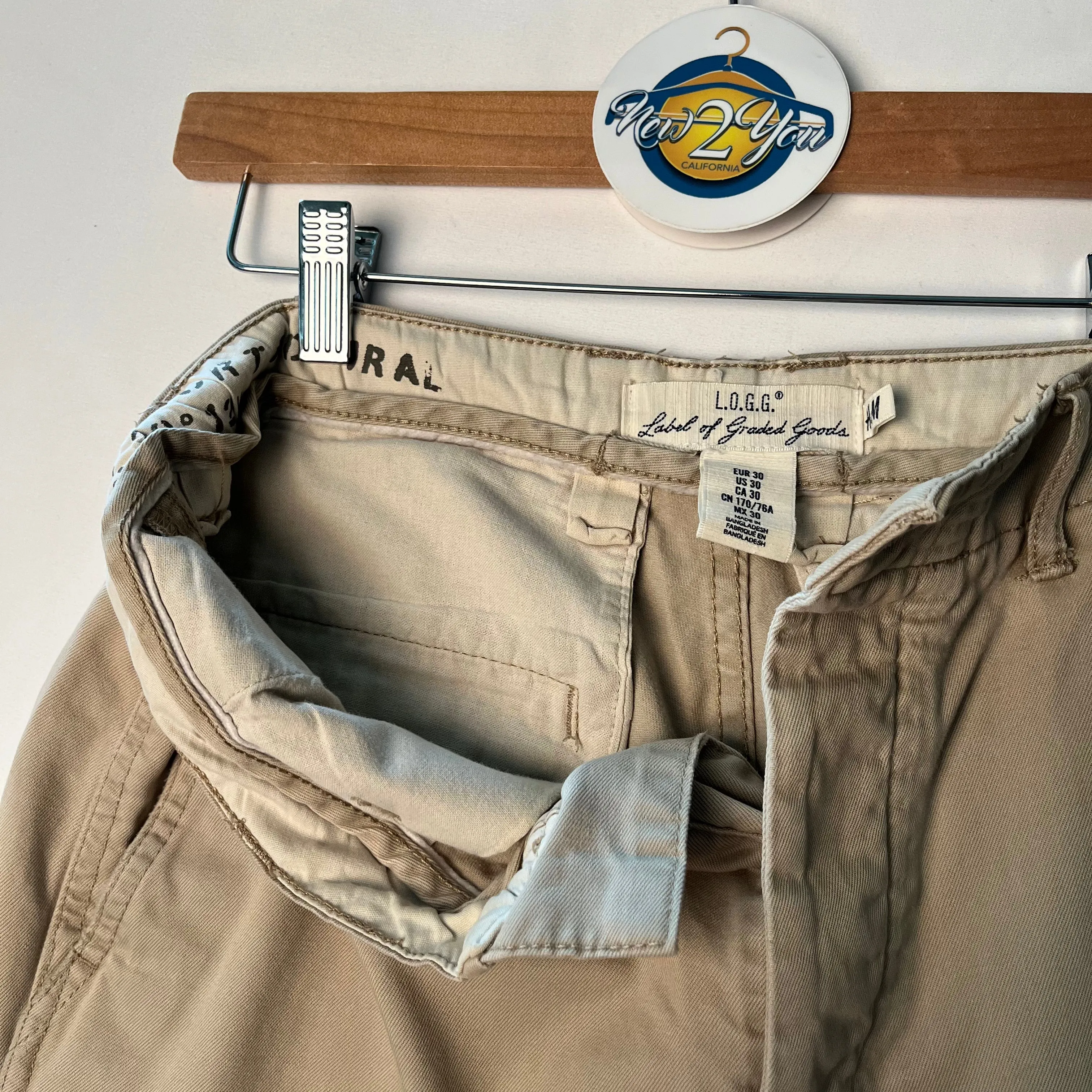 Khaki Shorts (H&M)