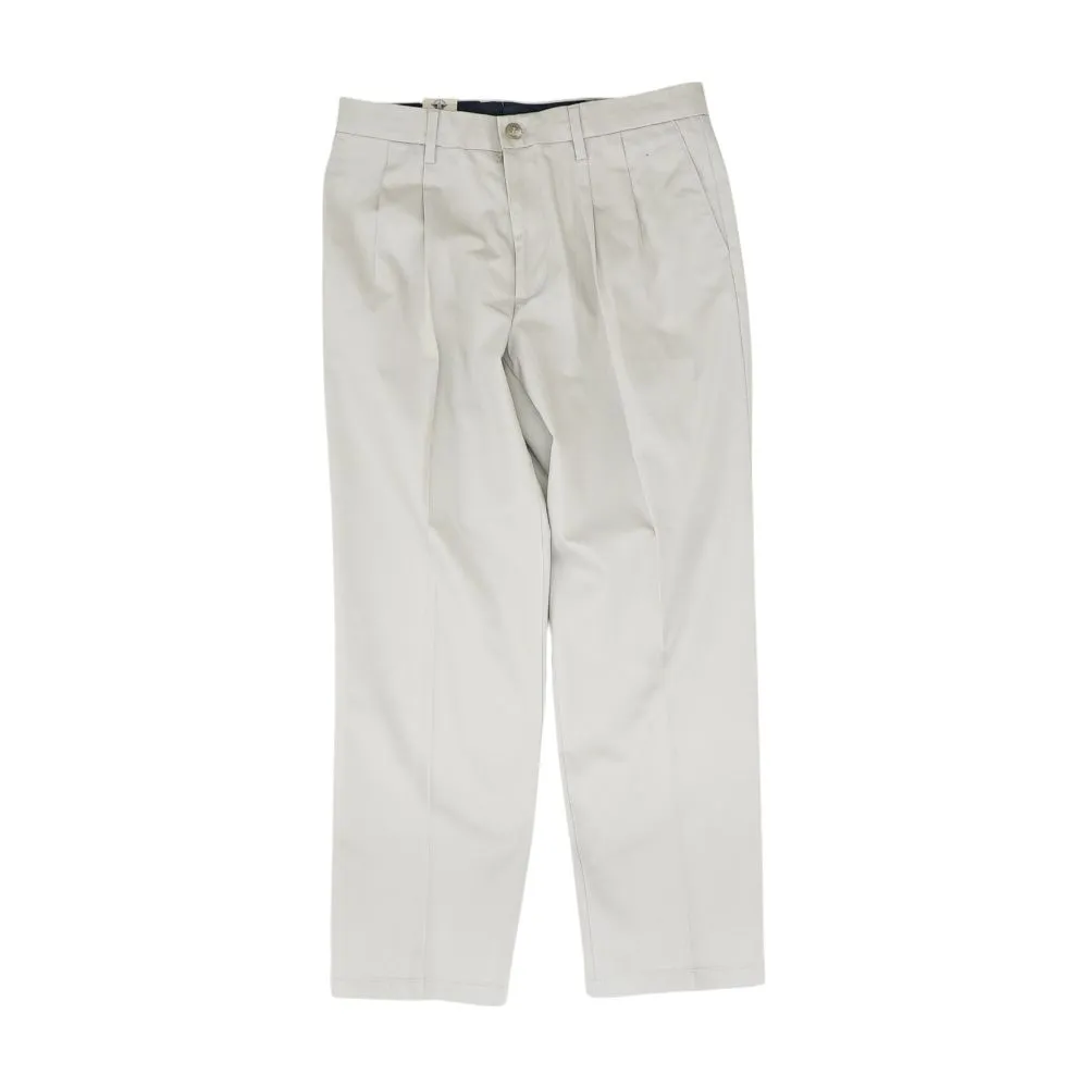 Khaki Solid Pants