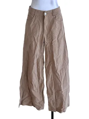 Khaki Wide Leg Pants TEM