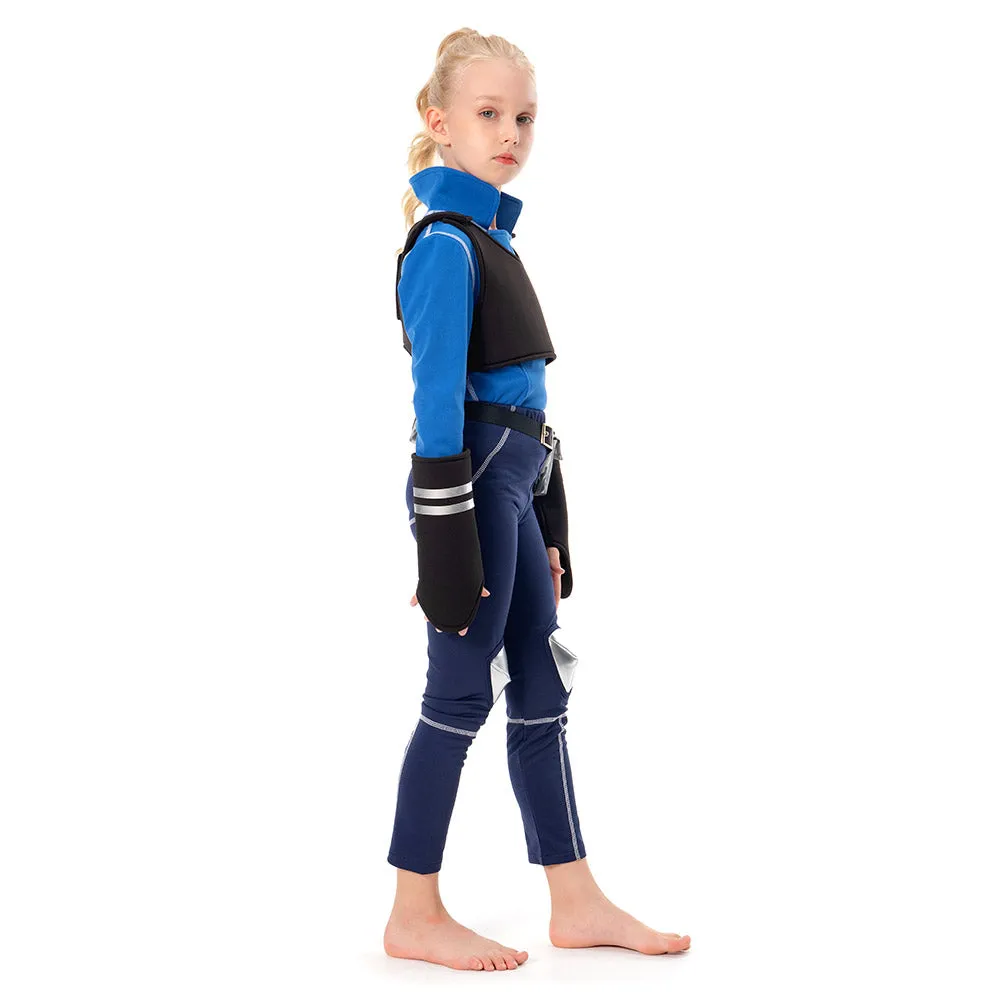 Kids Children 2022 Zootopia 2 Judy Cosplay Costume Police Uniform Outfits Halloween Carnival Suit