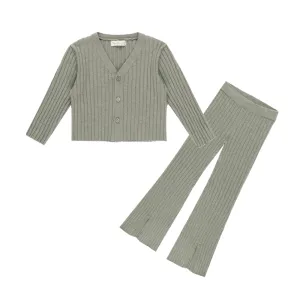 Knit Ribbed Set | Laurel