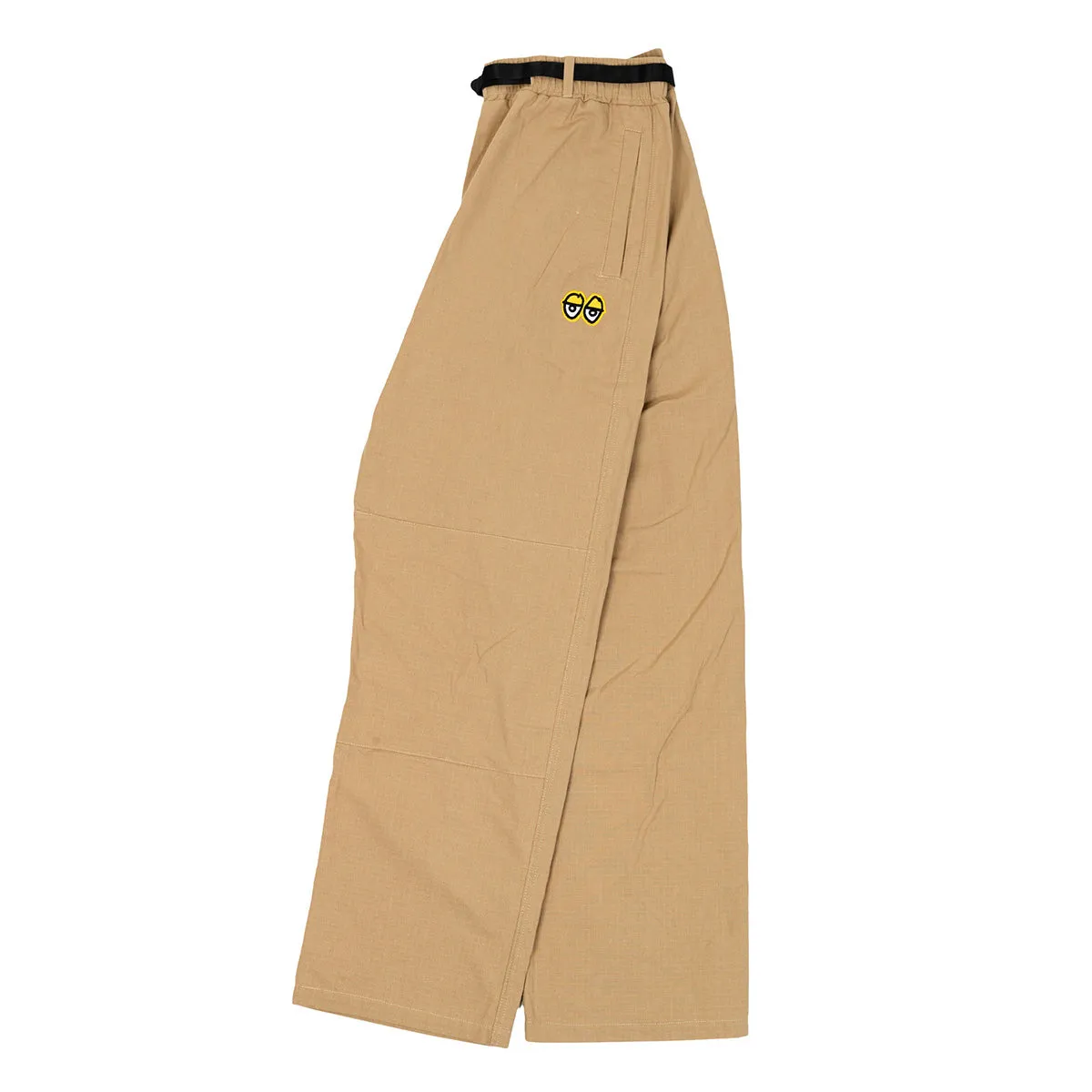 Krooked - Eyes Ripstop Double Knee Pant Khaki