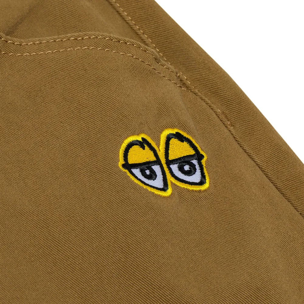 Krooked Eyes Twill Pants Khaki