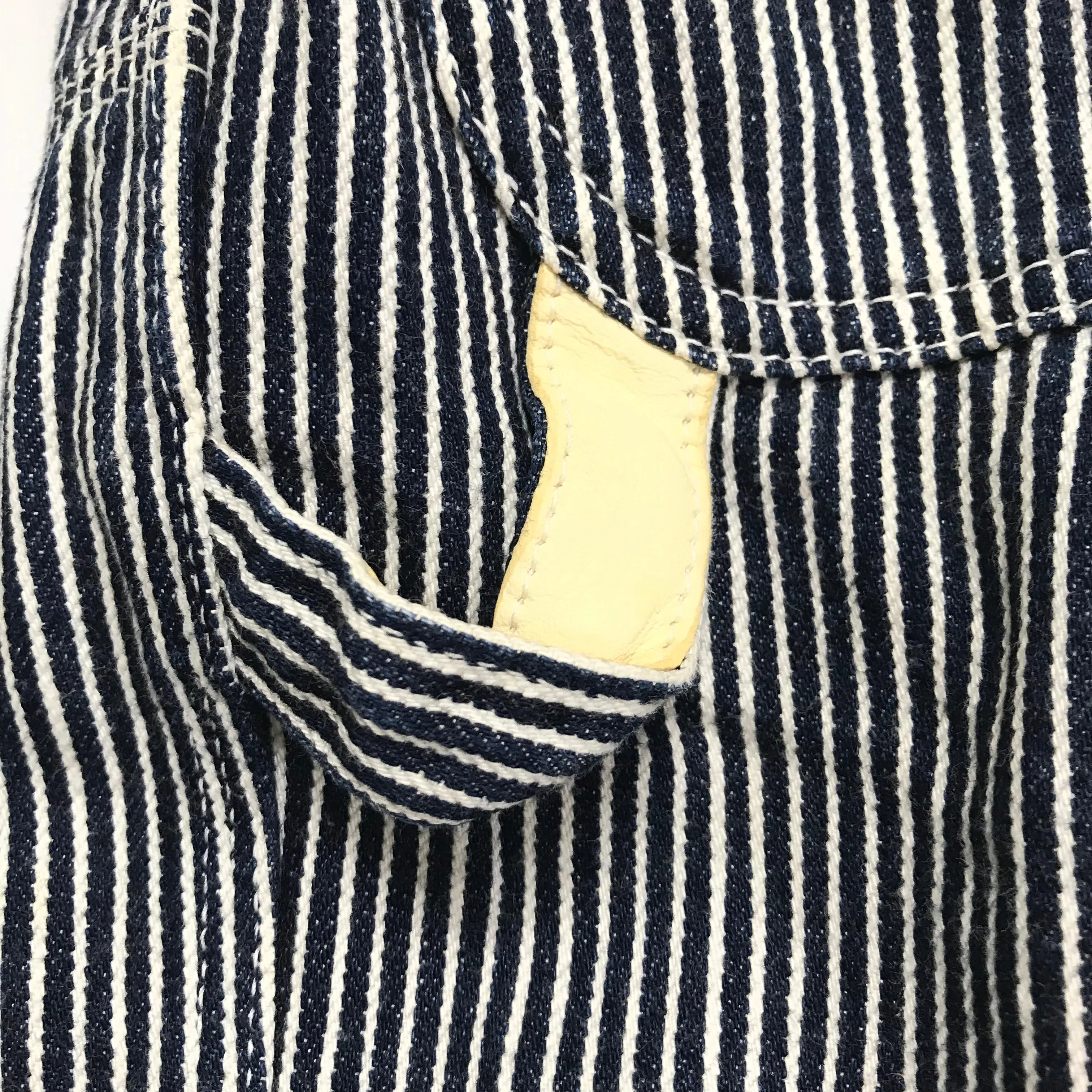 [L] Visvim Engineer Pants Hickory Stripe