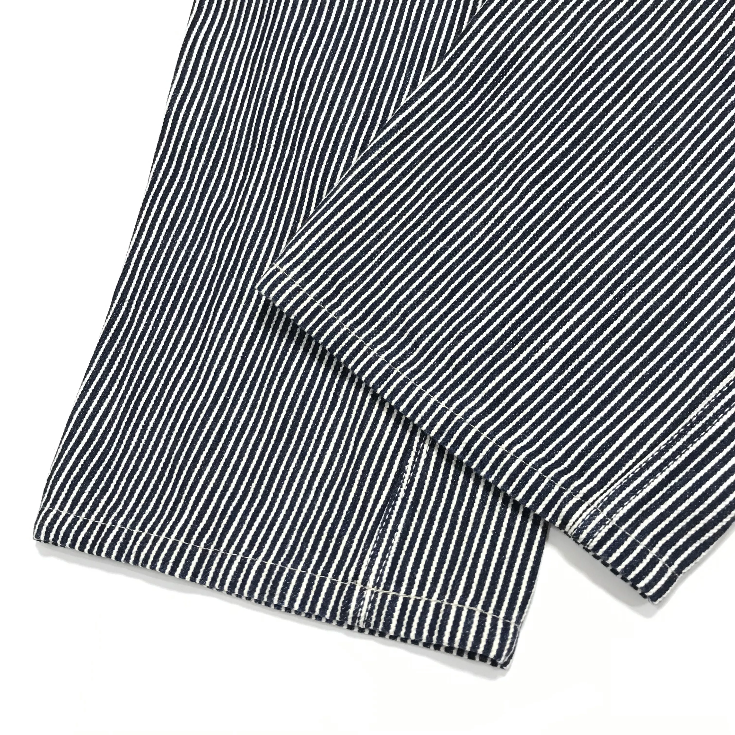 [L] Visvim Engineer Pants Hickory Stripe