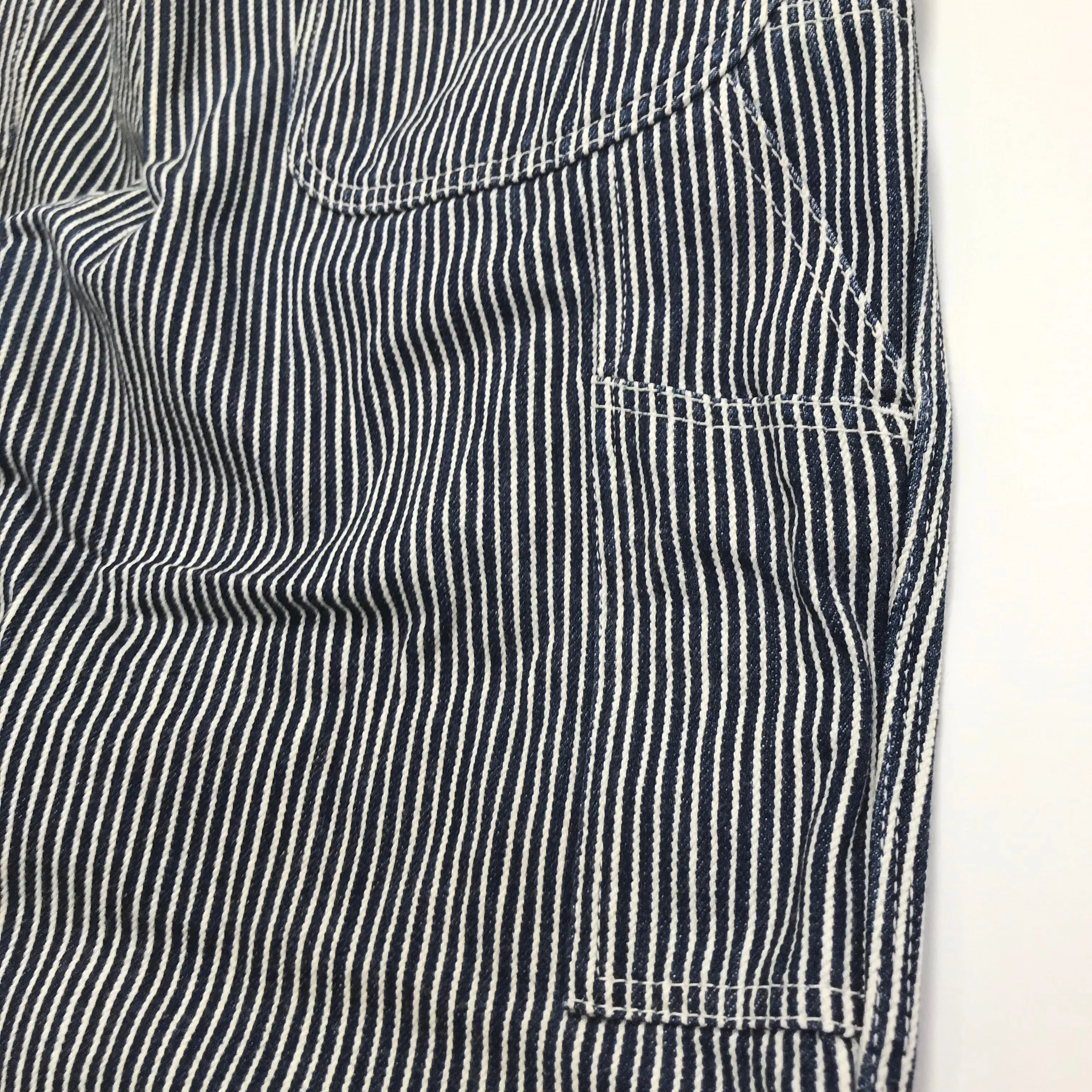 [L] Visvim Engineer Pants Hickory Stripe