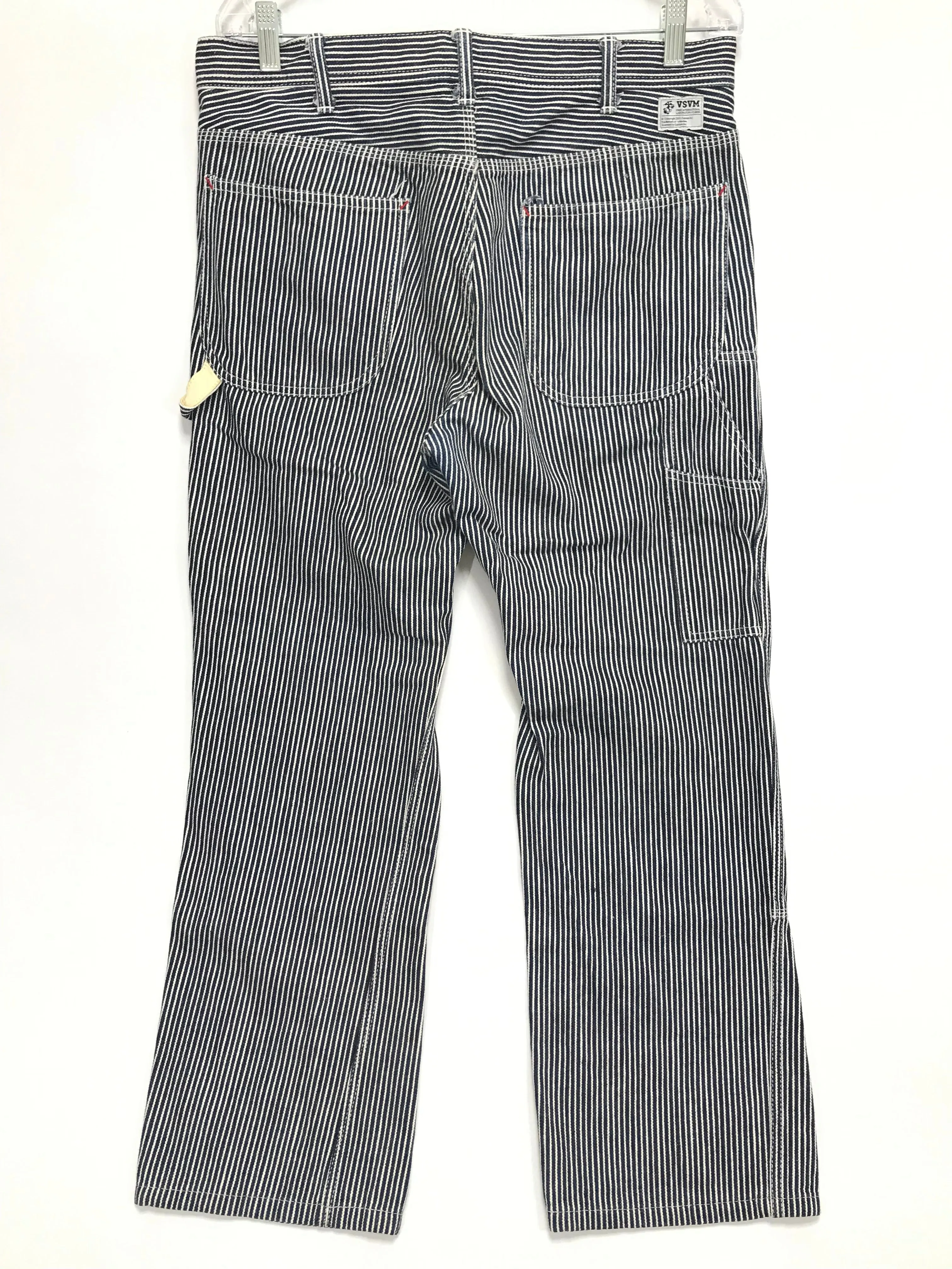 [L] Visvim Engineer Pants Hickory Stripe