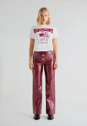 LAAGAM | RONNIE FAUX LEATHER PANTS