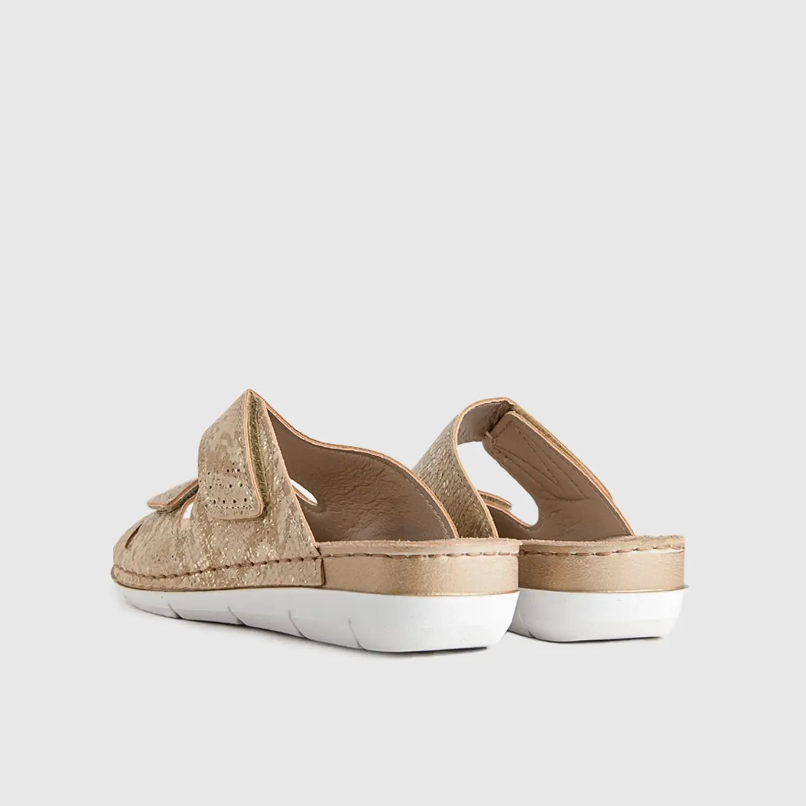 Ladies Comfort Sandals AM018 Beige