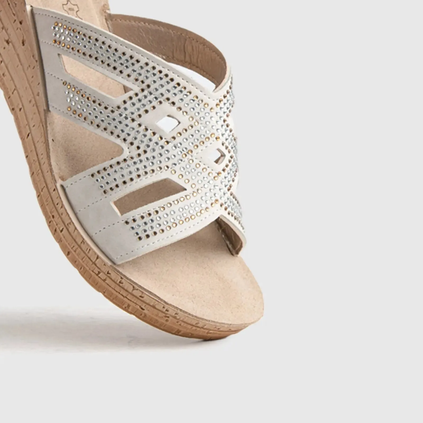 Ladies Comfort Sandals GM041 Beige