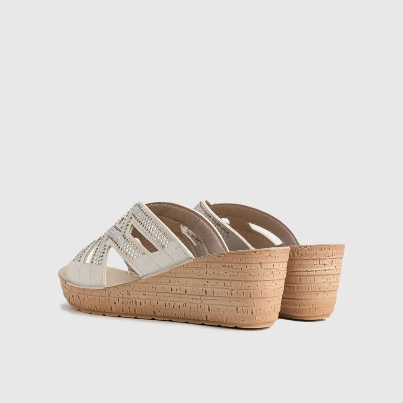 Ladies Comfort Sandals GM041 Beige