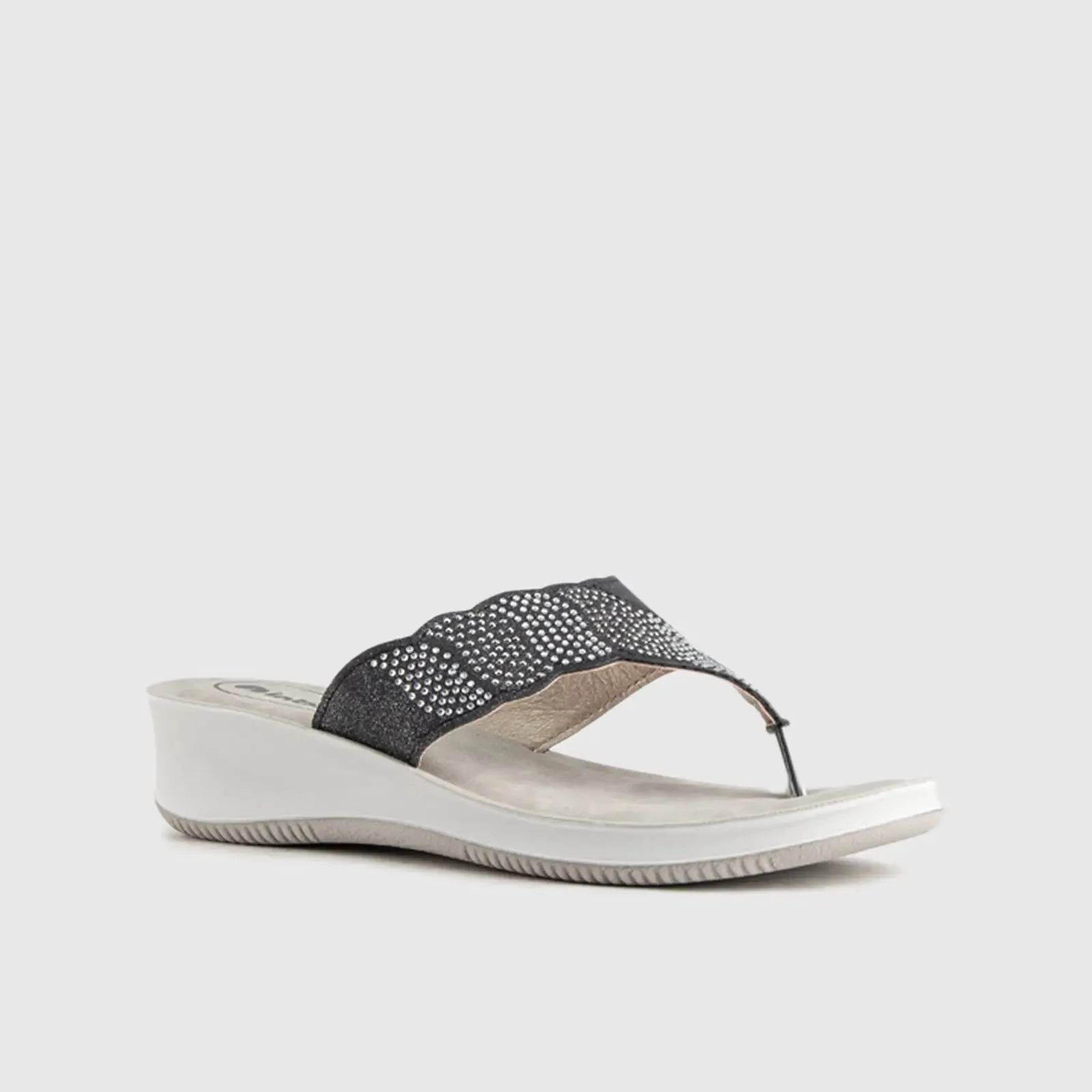 Ladies Comfort Sandals SE001 Black