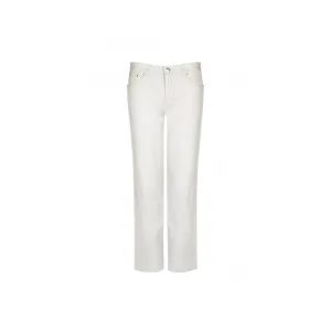 Ladies white leather leggings Pant