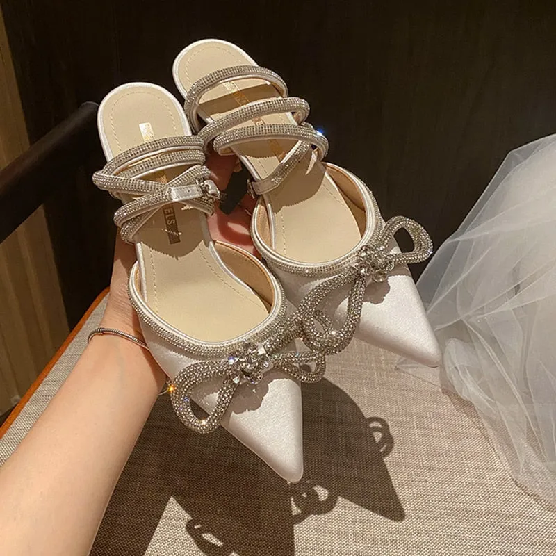 Lady Shoes Genuine Leather High Heels