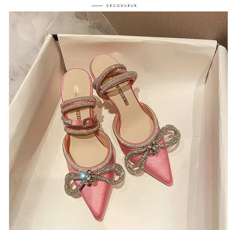 Lady Shoes Genuine Leather High Heels