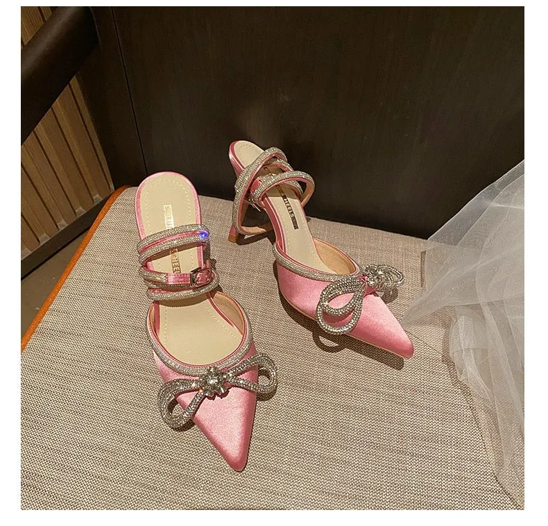 Lady Shoes Genuine Leather High Heels