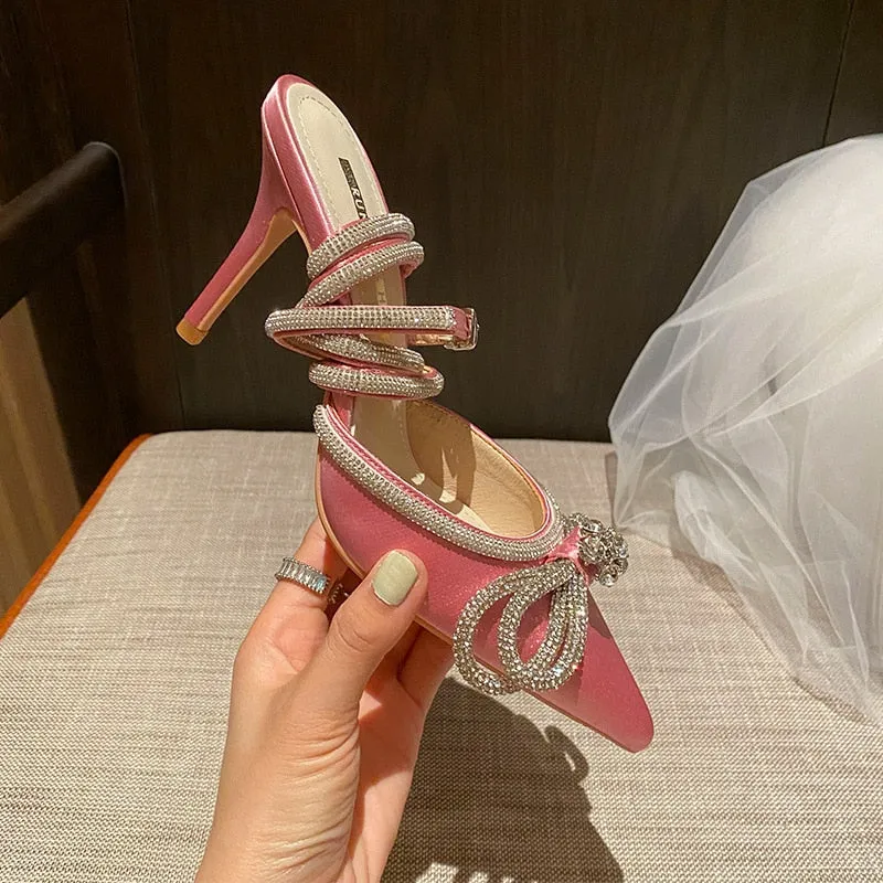Lady Shoes Genuine Leather High Heels