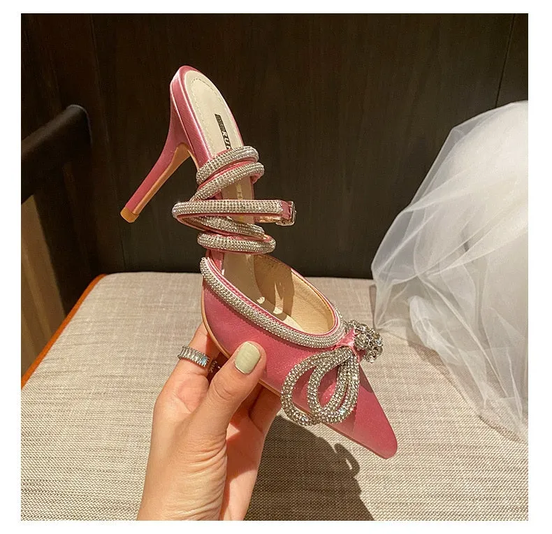 Lady Shoes Genuine Leather High Heels