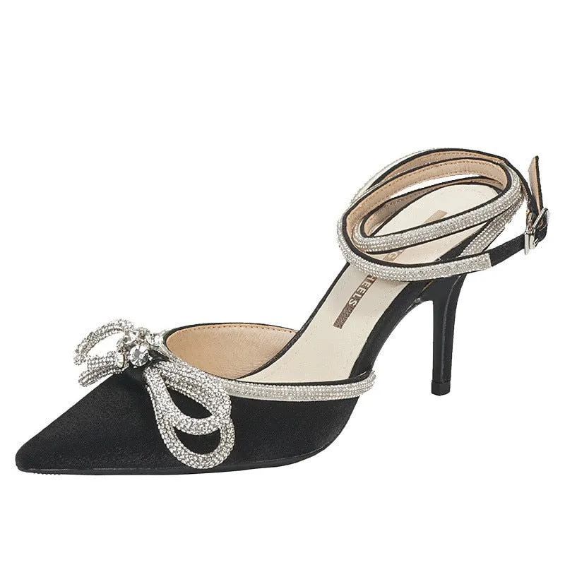 Lady Shoes Genuine Leather High Heels