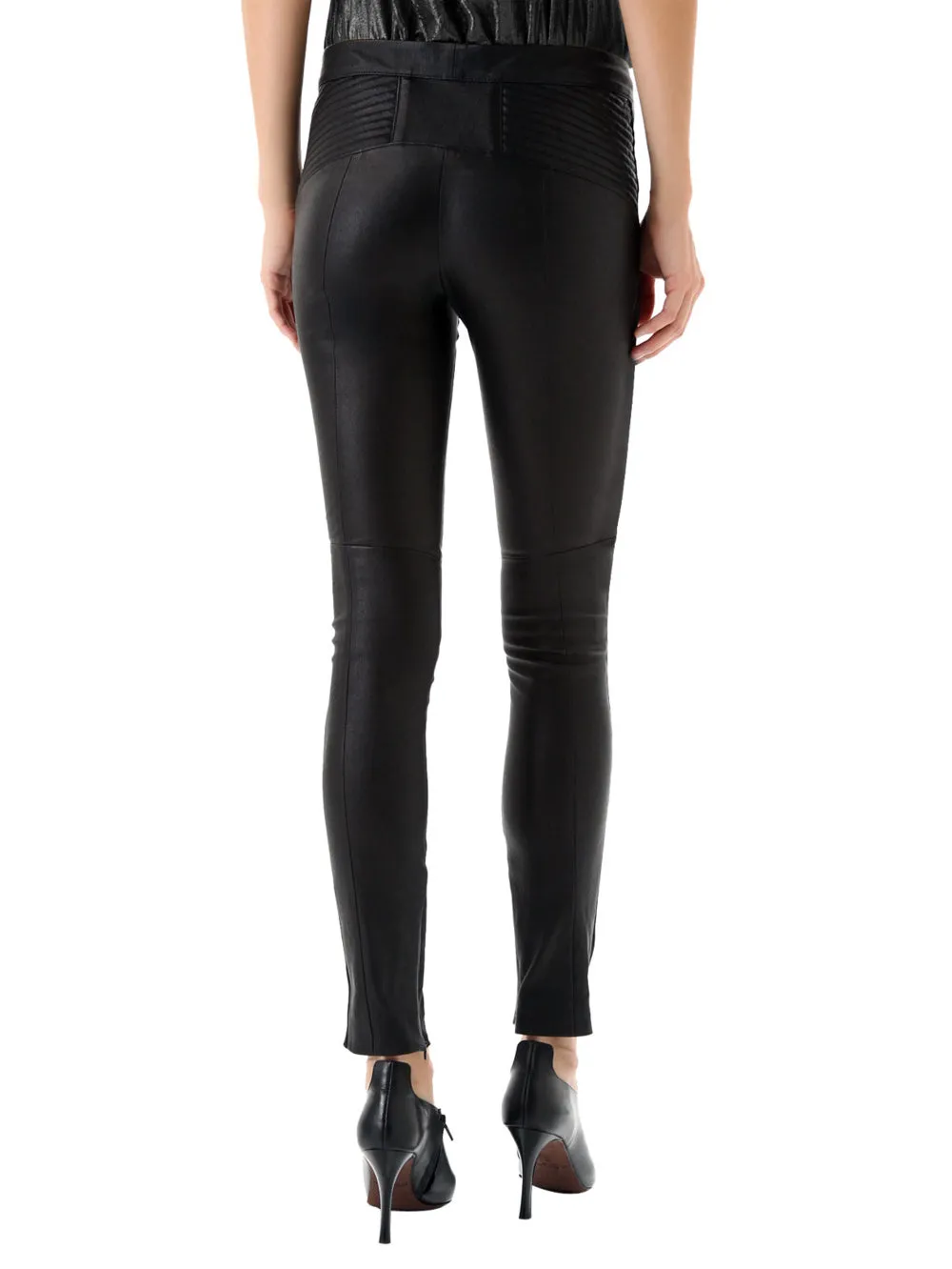 Lambskin Skinny Leather Pants