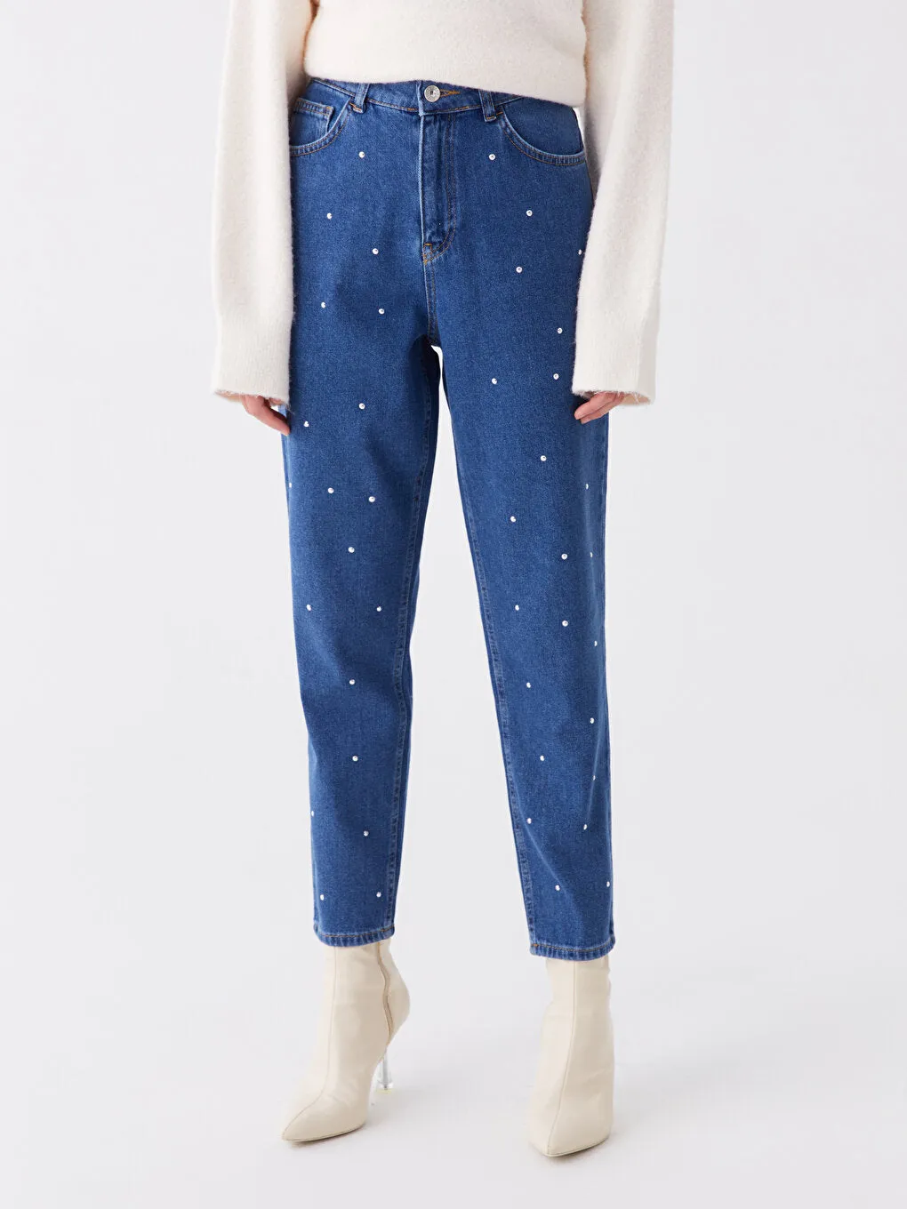 LC WAIKIKI Mom Fit Woman Jean Pants