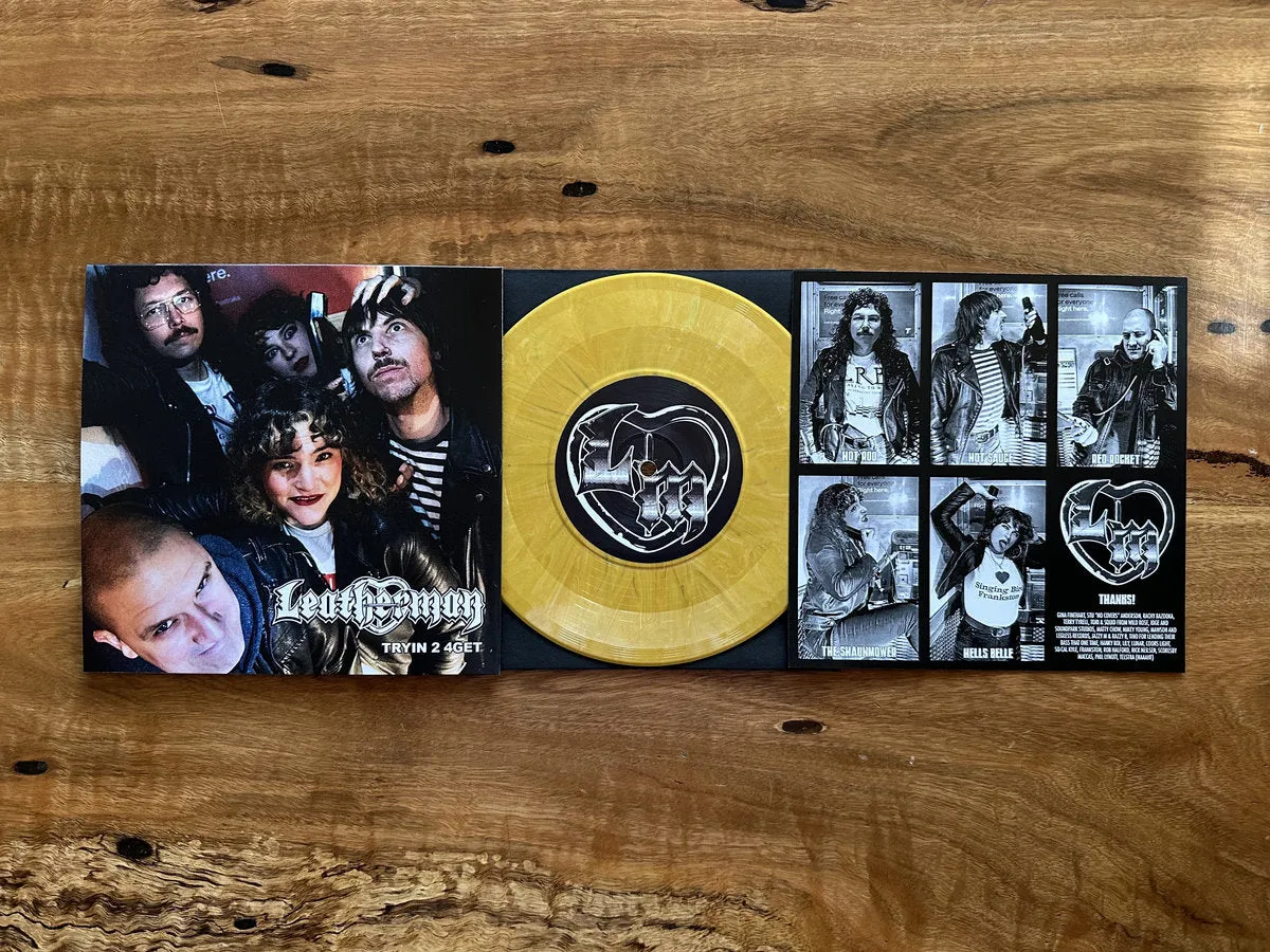 Leatherman – Telephone / Tryin' 2 4get [IMPORT Gold Vinyl] – New 7"