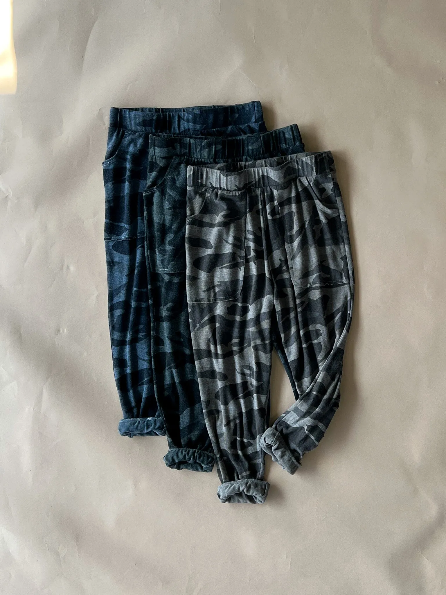 Lew Camo Joggers | Dyed Black (Adults)