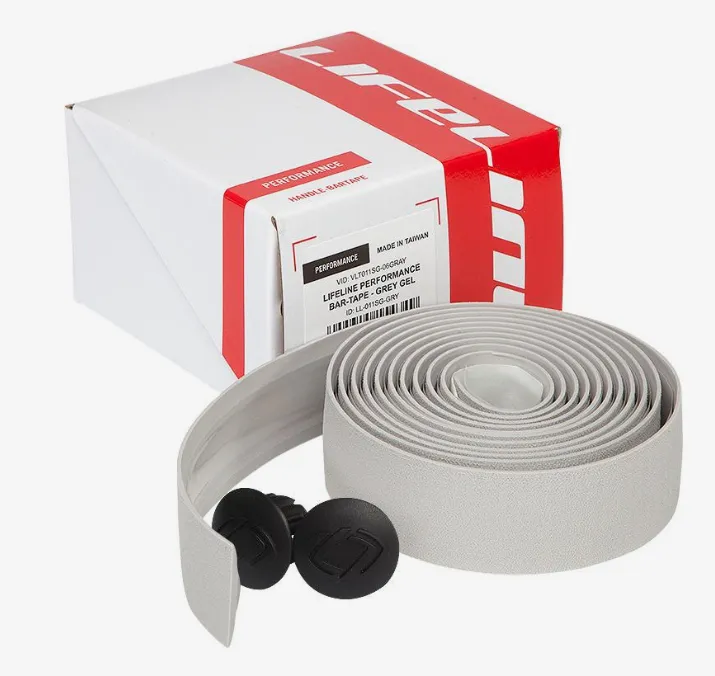 LifeLine Performance Bar Tape with Gel - White