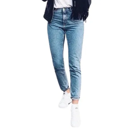 Loose Mom Jeans Women's Jeans High Waisted Jeans Straight Pants