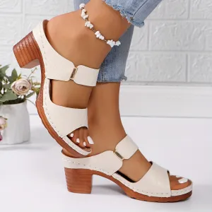 Lori - Casual leather orthopedic sandals