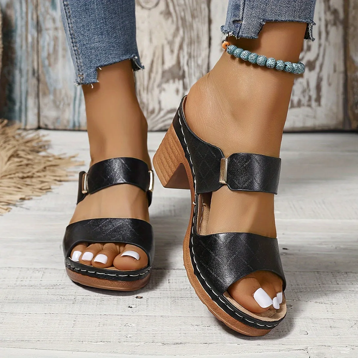 Lori - Casual leather orthopedic sandals