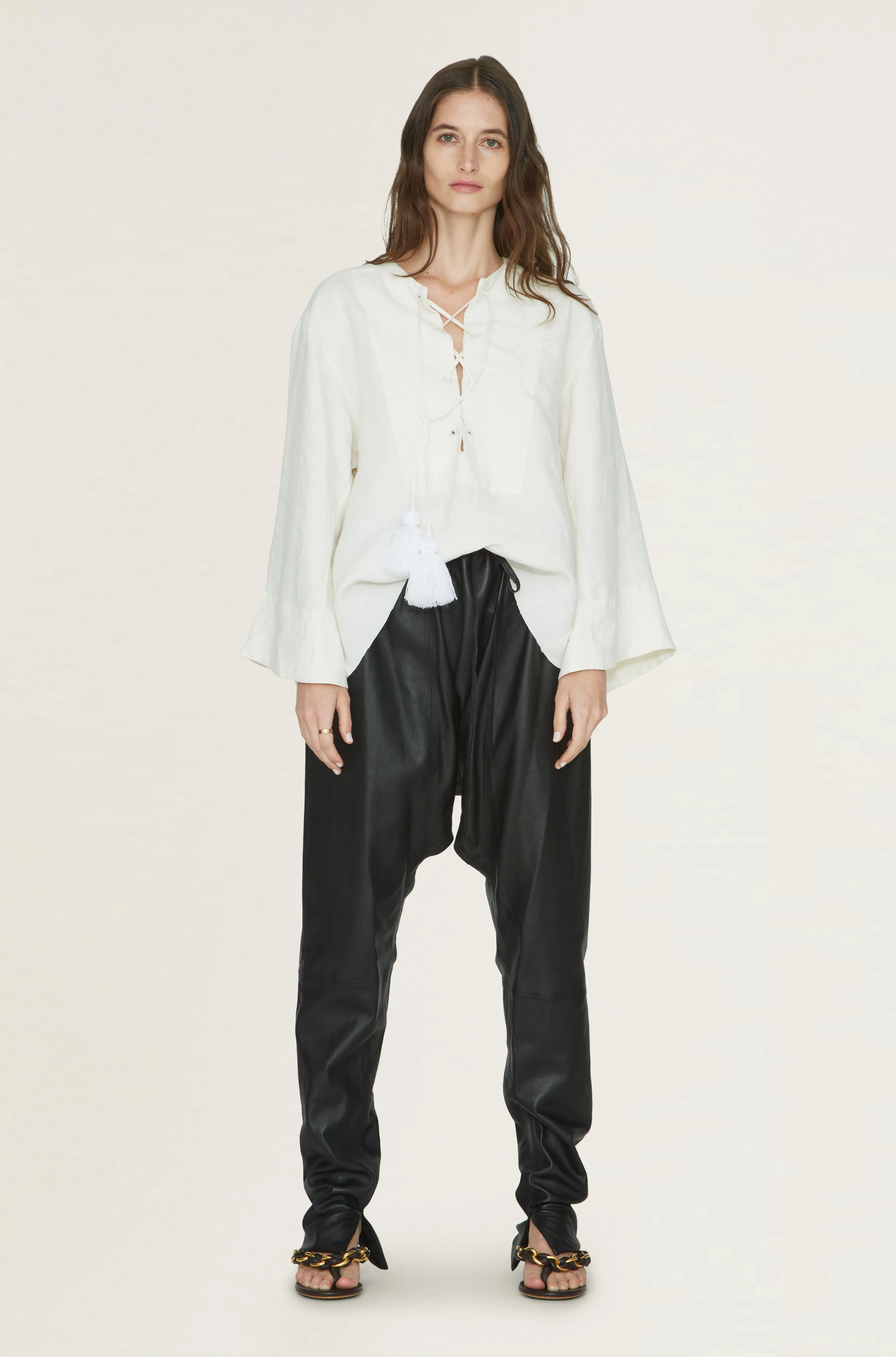 Marrakech Leather Pants