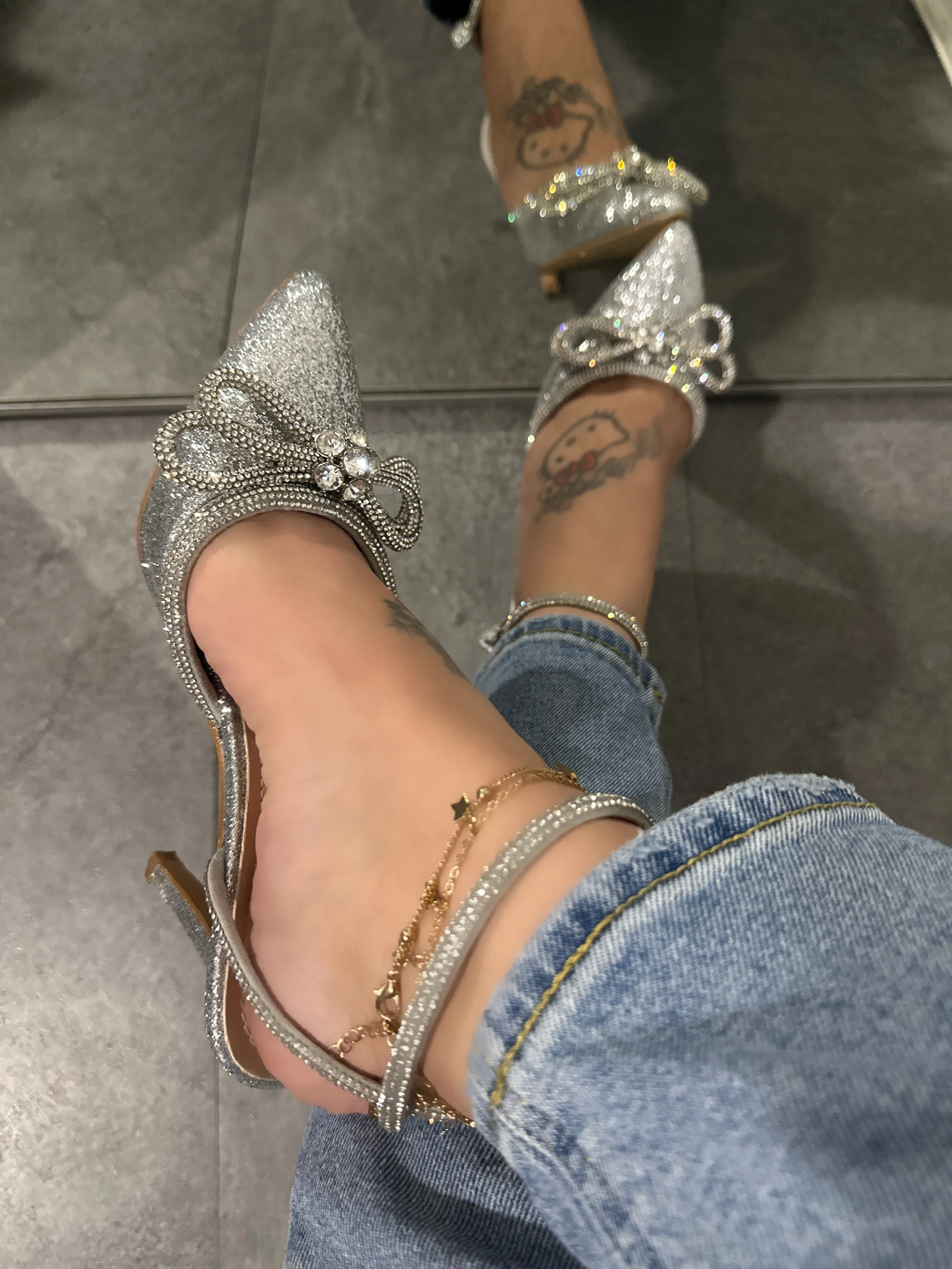 Martha Heel- Silver