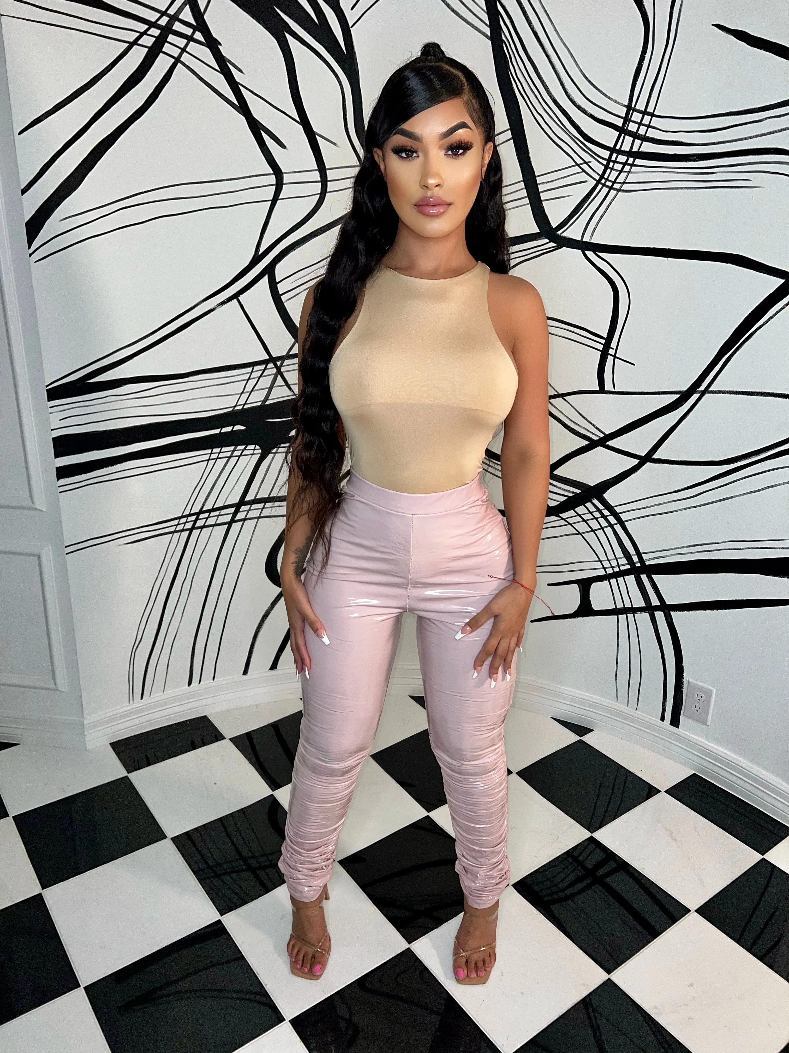 Mauve pants