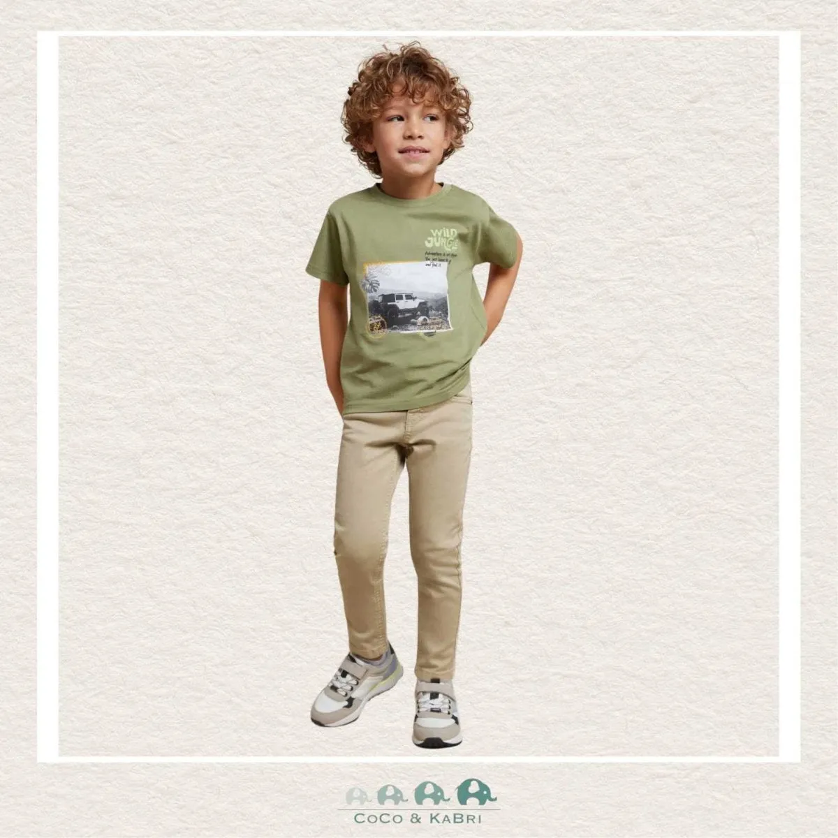 Mayoral: Boys Twill Skinny Fit Pants