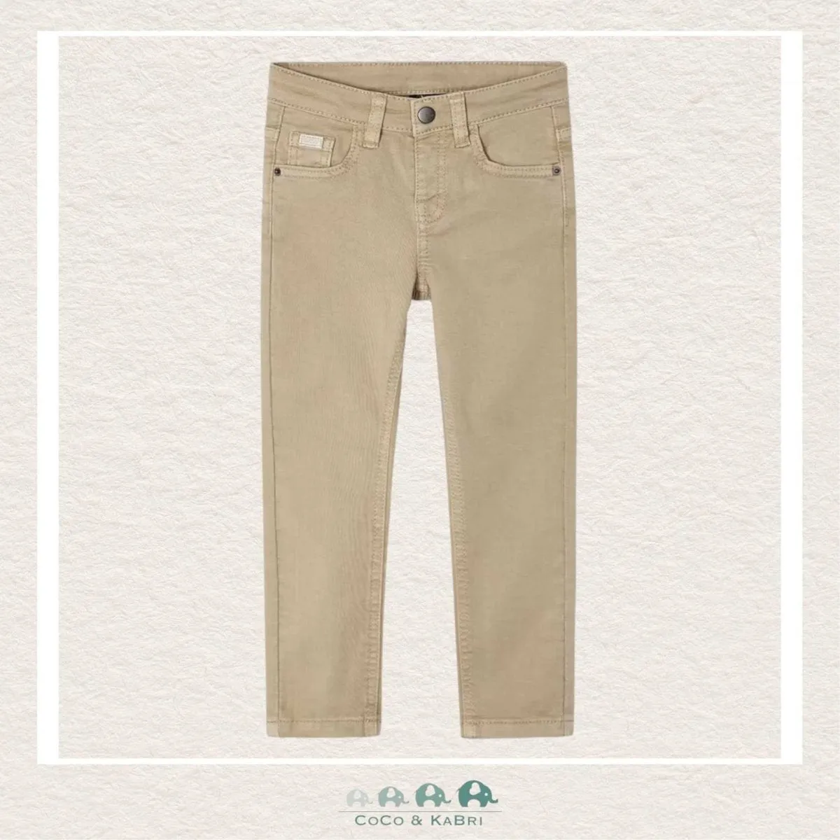 Mayoral: Boys Twill Skinny Fit Pants