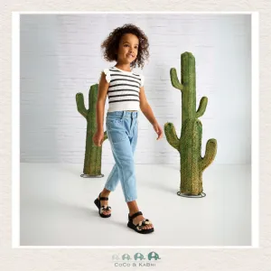 Mayoral Girls' Denim Pants "Mom" Jeans