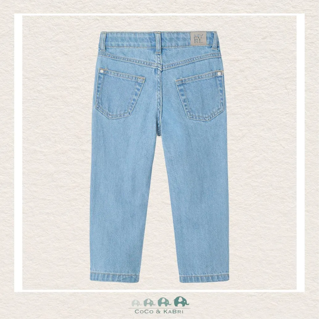 Mayoral Girls' Denim Pants "Mom" Jeans
