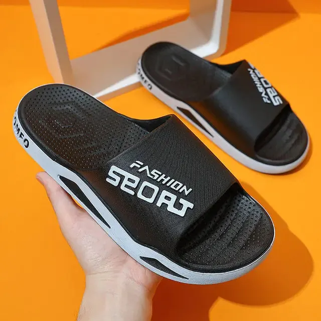 Men Outside Slippers Summer Beach Sandals