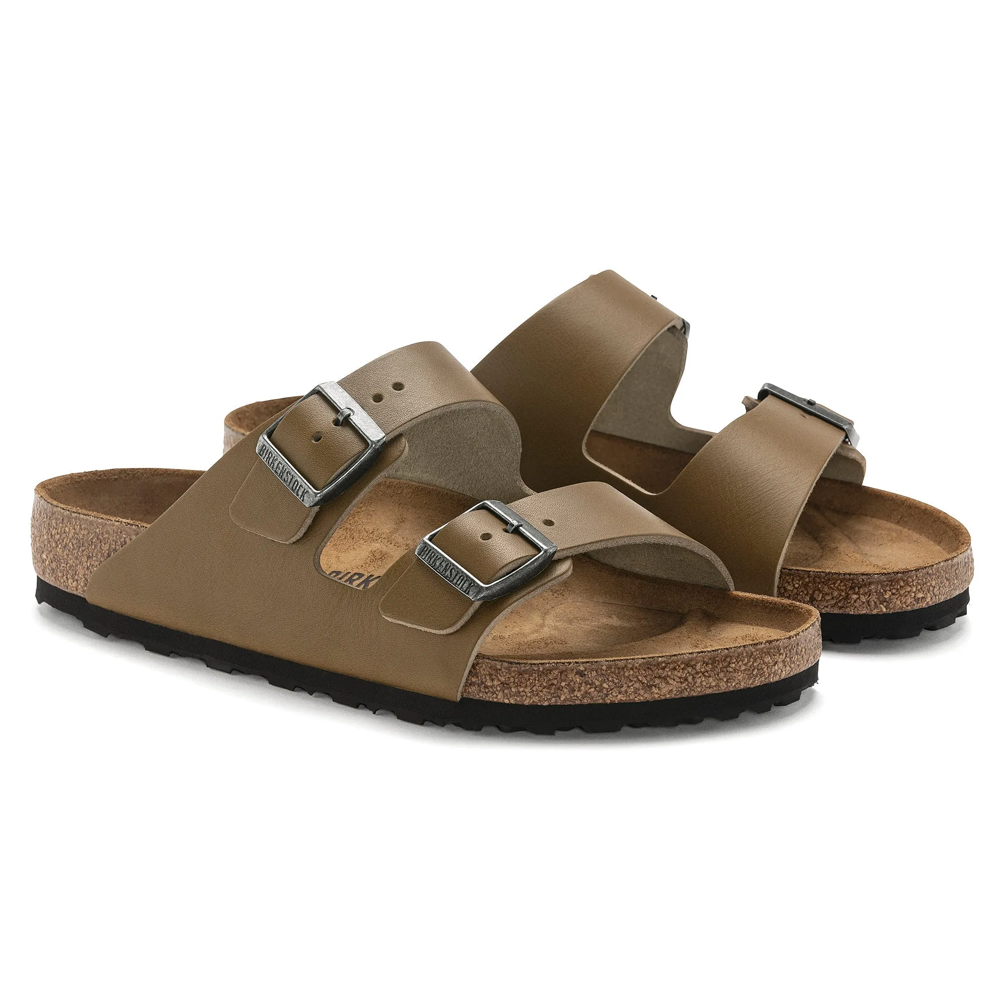 MEN'S BIRKENSTOCK ARIZONA | VINTAGE WOOD / FADED KHAKI