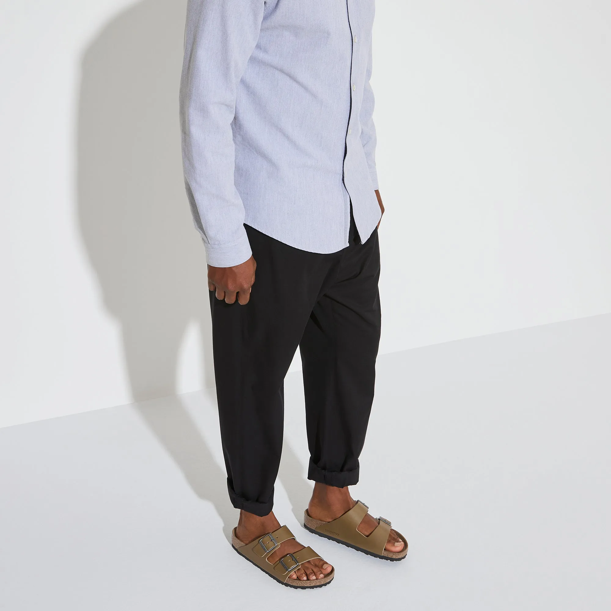MEN'S BIRKENSTOCK ARIZONA | VINTAGE WOOD / FADED KHAKI